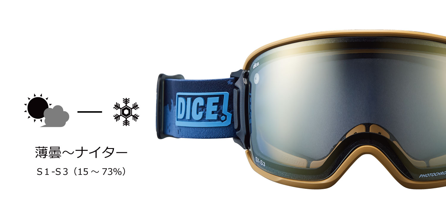 Photochromic / Light Gray / Mit Gold Mirror